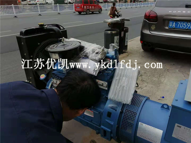 2021年4月17日，30KW濰柴機(jī)組發(fā)往廣西平果養(yǎng)豬客戶