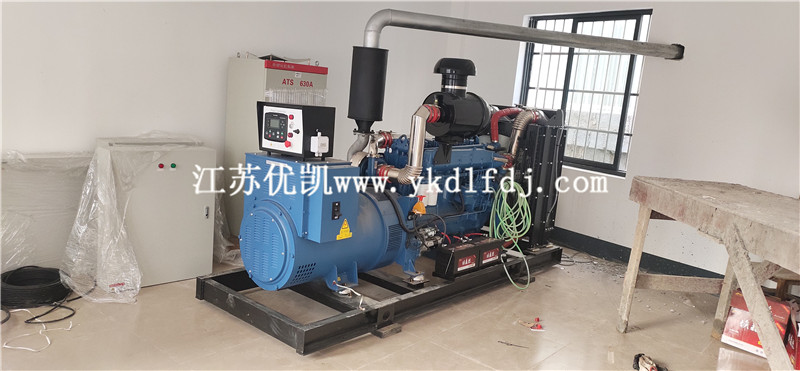 2021年4月30日，250KW濰柴發(fā)電機(jī)組1臺(tái)交付上林某大廈使用