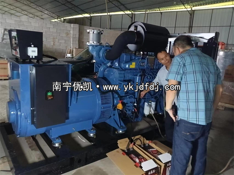 2023年6月27日，500kw玉柴發(fā)電機(jī)組試機(jī)出口越南