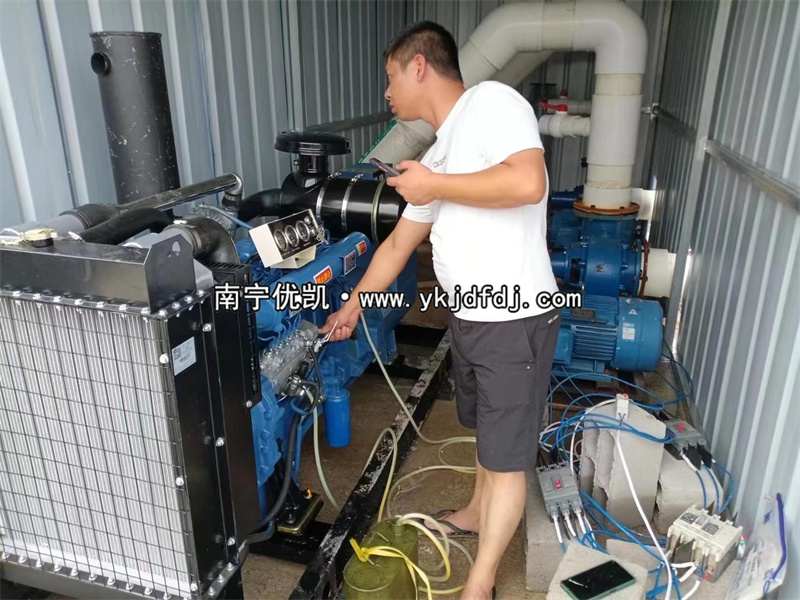 2023年6月16日，120kw濰坊雷納柴油發(fā)電機(jī)組送貨欽州養(yǎng)蝦場(chǎng)
